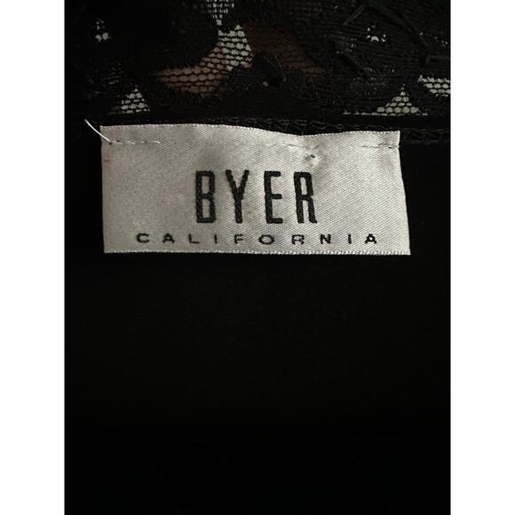 Vintage 2000s Black Wrap Top Lace Beaded Sequin Y2K Blouse Small - Picture 6 of 7